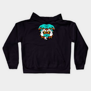 Bulldog yinyang Kids Hoodie